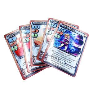 Boîte d'emballage personnalisée pour cartes de jeu de style TCG Anime, 100 pièces, en papier écologique durable, avec logo, pour cartes à collectionner, utilisation pour les jeux - Product Image 6