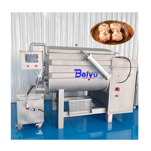 Mezcladora <span class=keywords><strong>de</strong></span> Carne al Vacío Baiyu con Certificación CE para Cocina Central con Refrigeración, Capacidad <span class=keywords><strong>de</strong></span> 1500 kg - Product Image 1