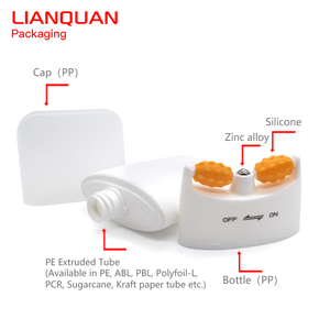 Kunden spezifisches Verpackungs röhrchen mit Fünf-Kugel-Massage gerät für Hals creme und Massage creme röhrchen. - Product Image 6