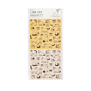 สติกเกอร์สัตว์เลี้ยงแบบมีกาวในตัว, 2แผ่น/แพ็คลายแมวน่ารักวัสดุกันน้ำสมุดตกแต่งวันหยุดทำด้วยมือ - Product Image 5