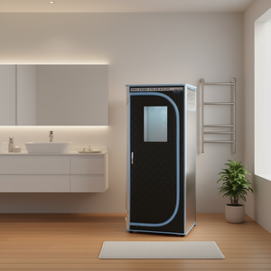 Tente de sauna vapeur intégrale portable style Plus pour spa à domicile, thérapie détox, installation facile, alimentation 110V - Product Image 2