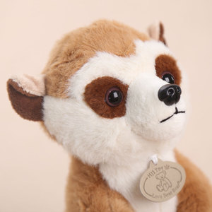 Nouveau porte-clés en peluche en fourrure de raton laveur, adorables jouets en peluche Marmotte, poupées animales personnalisées pour enfants - Product Image 4
