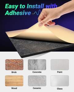 도매 친환경 모던 디자인 폴리에스터 섬유 음향 패널 고밀도 흡음 보드 애완 동물 음향 패널 - Product Image 6