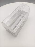 Boîte à Esrog en Acrylique Transparent avec Couvercle Magnétique, Étui Transparent pour Esrog de la Fête de Sukkot, pour Affichage Religieux du Festival Juif ZL-122