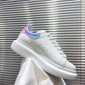 Lujoso diseñador de marca de <span class=keywords><strong>alta</strong></span> calidad zapatos deportivos casuales Internet celebridad blanco Sportboard transpirable con cordones de cierre - Product Image 1