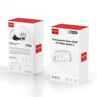 Coque avant transparente et étanche AOLION pour Quest 3 VR, accessoires de protection anti-poussière
