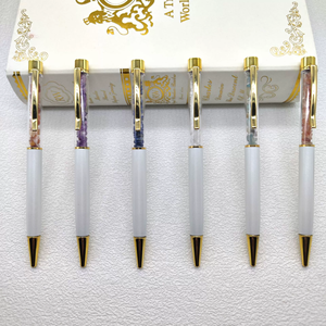 ของขวัญอภิ<span class=keywords><strong>ป</strong></span>รัชญาวิญญาณ7<span class=keywords><strong>ป</strong></span>ากกาจักระคริสตัลเทอราพีสีขาวคาถาควอตซ์กรวดนางฟ้า<span class=keywords><strong>ป</strong></span>ากกาอเมทิสต์ด้วยหิน - Product Image 5