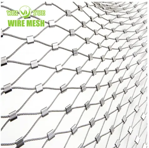 Rete metallica dell'acciaio inossidabile 316 per la rete dell'uccello della voliera della recinzione dello Zoo degli animali