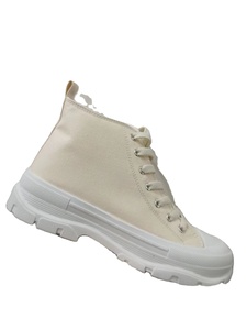 Nuevas Zapatillas Deportivas <span class=keywords><strong>de</strong></span> Plataforma Alta <span class=keywords><strong>de</strong></span> Lona para <span class=keywords><strong>Mujer</strong></span>, Venta al por Mayor, Fabricante OEM, Personalizadas, con Cordones, Suela Gruesa, Casuales - Product Image 4