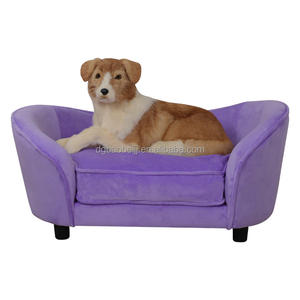 Huidvriendelijke Non-Stick Hondenhuis Schattig Huisdier <span class=keywords><strong>Bed</strong></span> In Rechthoek Vorm Effen Patroon Alle Seizoenen Verwijderbaar En Wasbaar - Product Image 1