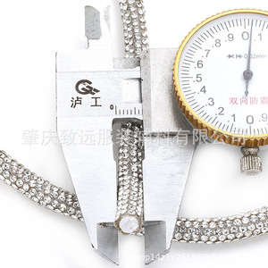 10 <b>Rows</b> Small Rhinestone Drawstring 4Mm Cotton Core Diy Jewelry Accessories For <b>Shoes</b> Clothing Hats Trimming - Product Image 2