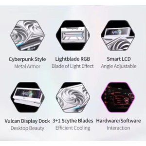 Nouvelle carte graphique COLORFUL IGame RTX 5090 D V2 Vulcan W OC 24 Go PCIe 5.0 GPU Fan Desktop MXM - Product Image 6