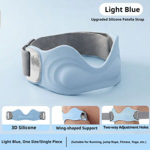 Bande de soutien du tendon en silicone pour le sport et le fitness, sangle ajustable pour le tendon rotulien, sangle de genou pour la rotule - Product Image 3