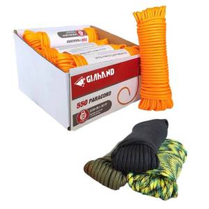 5/32IN X 50FT Customized Braid 7 Strand Outdoor Survival Para Cord Polyester 9-core/11-core - Product Image 2