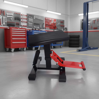 Plateforme élévatrice hydraulique électrique robuste YongHao pour réparation de motos, modèle personnalisable