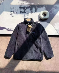 Cappotto in pile e maglia polo Bata Outdoor - Taglia grande - Versione <span class=keywords><strong>uomo</strong></span> ispessita per inverno e autunno - Product Image 4