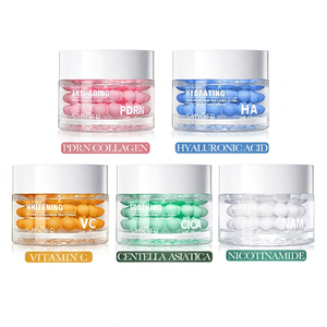 Crème Visage en Capsules au Niacinamide, PDRN et Collagène, Éclaircissante, Anti-Âge, Vitamine C, Blanchissante, Hydratante, Gel - Product Image 2