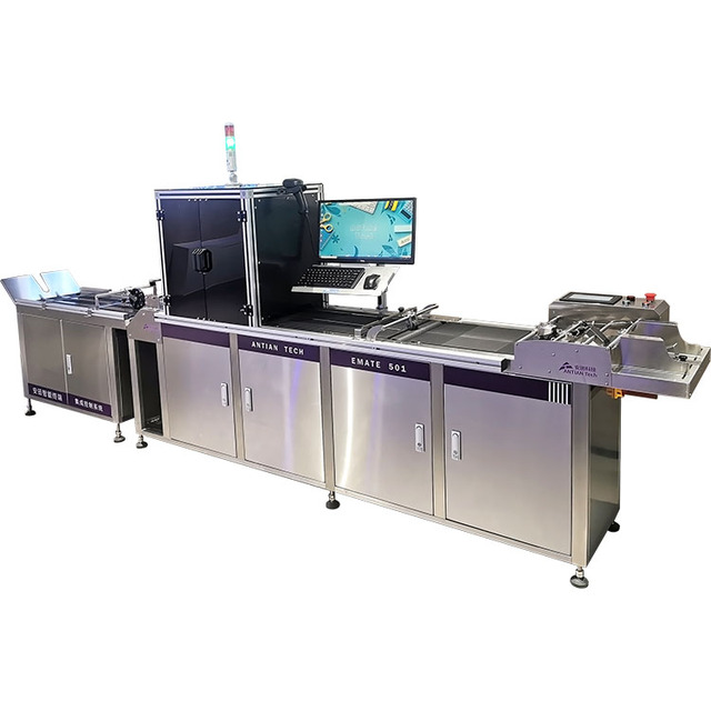 EMATE Pigment Inkjet Printer with Industrial Grade Print Head for Plastic Bottle Coding and Labeling Automatic Function