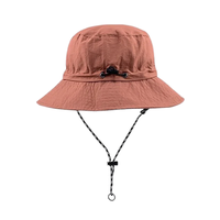 Chapeau Bob Unisexe Pliable et Imperméable à Séchage Rapide avec Corde Anti-Vent pour la Protection Solaire Estivale – Vente en Gros pour Femmes et Hommes