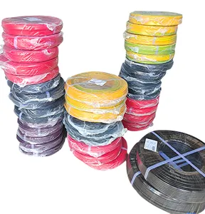 Cable BV Cable de cobre para casa de PVC 1,5mm 2,5mm 4mm 6mm 10mm Conductor sólido aislado Aplicación subterránea 450/750V nominal