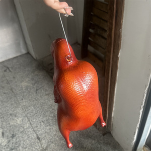 Modèle de canard rôti de Pékin gonflable, simulation de canard rôti, accessoire durable et incassable, jouet de cuisine et alimentaire - Product Image 4