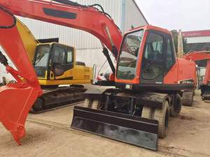 High Powerful Excavator 15 Ton <b>Wheel</b> Excavator DX150 Earthmoving Machinery - Product Image 6