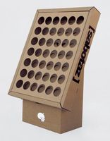 Support d'affichage en carton kraft biodégradable FCS pour l'emballage d'huiles / Emballage de parfums 15ml/50ml/100ml