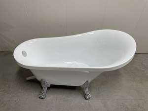 Rokbath-<span class=keywords><strong>Bañera</strong></span> real para baño de lujo, <span class=keywords><strong>bañera</strong></span> de princesa en blanco puro con grifo de ducha, superventas, 2017 - Product Image 3