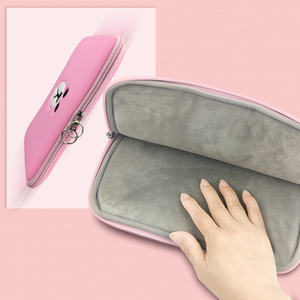 네오프렌 노트북 케이스 13 "14 인치 하드 쉘 방수 및 충격 방지 노트북 슬리브 가방 (어깨 끈 포함) - Product Image 6