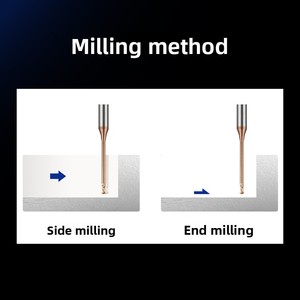 65 Degree Tungsten Steel Alloy 2 Flutes <strong>End</strong> <strong>Mill</strong> Carbide 1 mm <strong>End</strong> <strong>Mill</strong> Carbide 50mm <strong>End</strong> <strong>Mill</strong> 0.1mm - Product Image 6