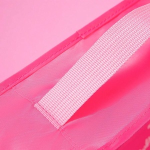 Bolsa de almacenamiento de ropa MINISO, serie <span class=keywords><strong>Barbie</strong></span>, rosa, alta calidad, 100% poliéster, con asa, juego de 3 piezas - Product Image 4