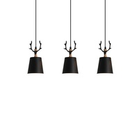 Lampe de chevet en fer, style nordique simple et moderne, suspension créative en fil de pêche, design Macaron, pour chambre, bureau, restaurant, bar, comptoir