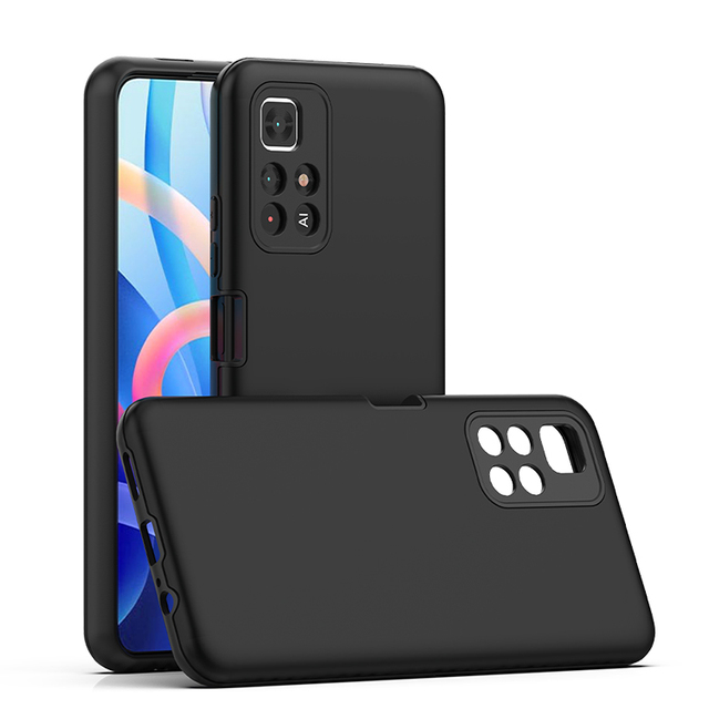 For Redmi Note 11 Pro Girly Phone Case Slim Shockproof TPU PC 2IN1 Mobile Back Cover Phone Accessories