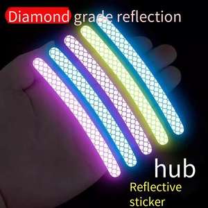 <span class=keywords><strong>Pegatinas</strong></span> Reflectantes Luminosas Impermeables y Duraderas para <span class=keywords><strong>Bicicleta</strong></span> YX, para Montar de Noche, para Ruedas, Accesorios para Bicicletas de Equilibrio para Niños - Product Image 5