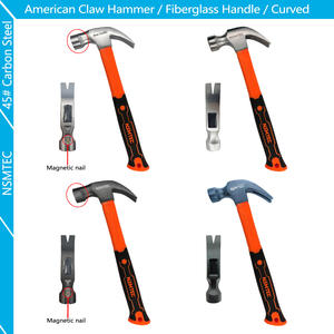 NACHF801024 Power Coating Head 450 G Carpenter American Claw Hammer Mango curvo <span class=keywords><strong>de</strong></span> fibra <span class=keywords><strong>de</strong></span> vidrio <span class=keywords><strong>de</strong></span> 24 Oz para marco a Home Addition - Product Image 5