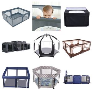 Alta prospettiva Pet <span class=keywords><strong>Dog</strong></span> tenda gioco recinzione maglia traspirante grande porta comoda sicura cerniera pieghevole tra cui box per bambini - Product Image 6