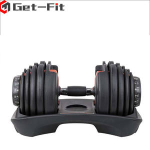 Bestseller für das Krafttraining zu Hause 24kg verstellbare Hantelsets Fitnessstudio <span class=keywords><strong>Fitness</strong></span> 40kg langlebige verstellbare Hantelsets - Product Image 3