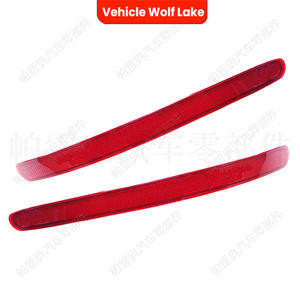 Clignotant latéral pour véhicule Wolf Lake, pour Volkswagen Touareg 2002-2006, ABS, pare-chocs arrière, gauche et droite - Product Image 2