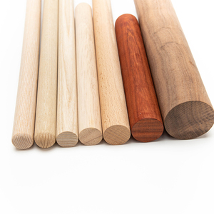 SUNBO, venta al por mayor, palo de <span class=keywords><strong>madera</strong></span> de abedul ecológico, Art <span class=keywords><strong>Deco</strong></span> moderno, poste plano, varillas de espiga de <span class=keywords><strong>madera</strong></span> maciza para decoración del hogar para cajas de letras - Product Image 4