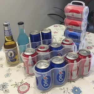 Organizador portátil <span class=keywords><strong>de</strong></span> latas <span class=keywords><strong>de</strong></span> refresco para estante <span class=keywords><strong>de</strong></span> refrigerador, soporte para latas <span class=keywords><strong>de</strong></span> cerveza, estante deslizante para almacenamiento <span class=keywords><strong>de</strong></span> <span class=keywords><strong>nevera</strong></span> - Product Image 4