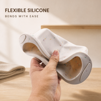 Moule à pain en silicone Smartpan en gros, design coloré avec saupoudrage, avec poignées, pour toasts, gâteaux et pains
