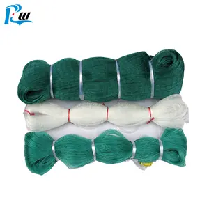 China fishing nets with rope and twine 100meters Pamo Nylon Multifilament Nets knotless raschel