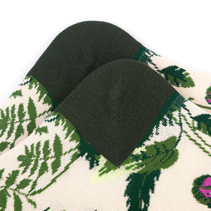 China Factory Custom Mens Flower Birds Cotton <strong>Socks</strong> <strong>for</strong> Party <strong>Wedding</strong> - Product Image 5