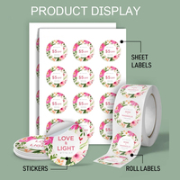 Autocollants esthétiques découpés à la forme en PVC, film brillant imperméable, vente en gros, pour scrapbooking, journal, coque de téléphone, étiquettes décoratives