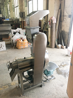 Commerciële appelsapcentrifuge/orangesapcentrifuge met crusher, 500 kg/uur, HJ-CM500