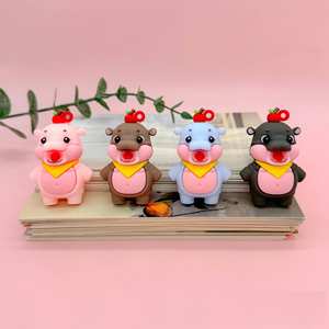 Porte-clés personnalisé en PVC, personnages de dessins animés personnalisés, articles en caoutchouc - Product Image 4