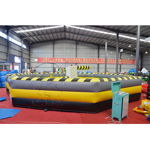 <span class=keywords><strong>Juego</strong></span> Inflable Comercial Wipeout para 8 Jugadores con Brazos Giratorios, Arena de Desafío de PVC Resistente para Carnavales, Fiestas y Alquiler de Eventos - Product Image 2