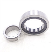 Roulement à rouleaux cylindriques à une rangée NJ206 NJ206E-XL-TVP2 Cage en plastique pour pompe à eau 30*62*16 mm