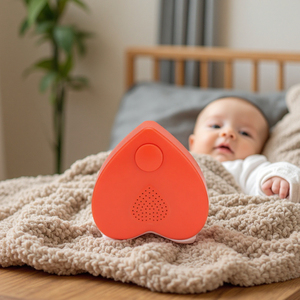 Thiết bị ghi âm nhỏ hình trái tim ghi âm tin nhắn dài với nhiều tin nhắn cho thú nhồi bông DC loại đầu vào loa - Product Image 6