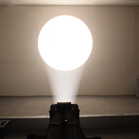 ZY Mini 200W Leko LED Projecteur de profil pour studio, théâtre, éclairage d'église, éclairage Fresnel, DMX512 FB4 Ra95, Dimmable, Lumière chaude
